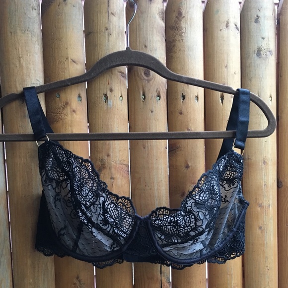 ASOS Other - ASOS Playful Promises NWT Black Lace Bra